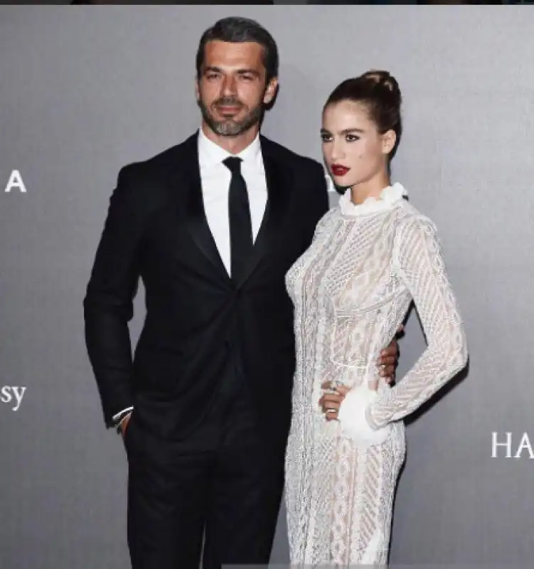 cristina marino e luca argentero AMFAR GALA MILANO