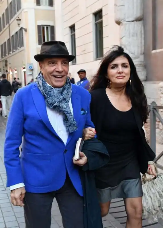 enrico montesano con la moglie teresa