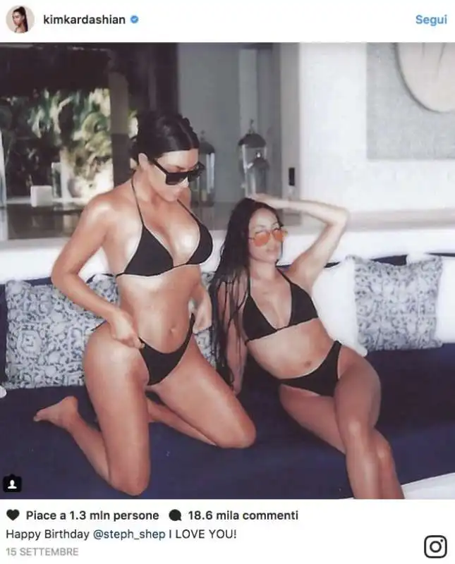 foto levigatissime di kim kardashian