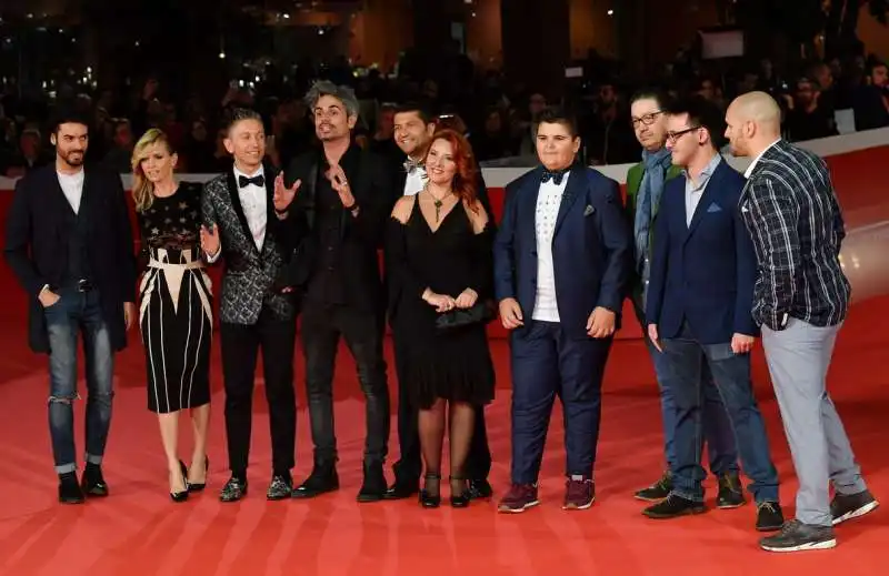 il cast del cortometraggio  good food