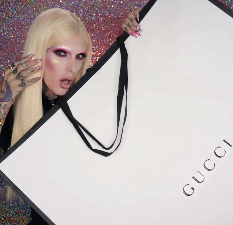 jeffreestar e lo shopping gucci