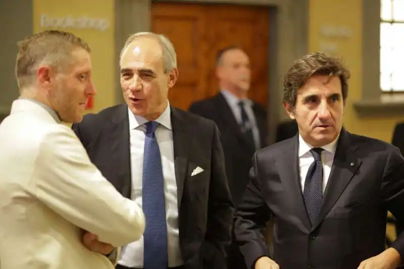 lapo elkann   andrea monti   urbano cairo