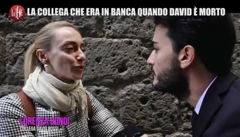 lorenza bondi antonino monteleone  le iene su david rossi