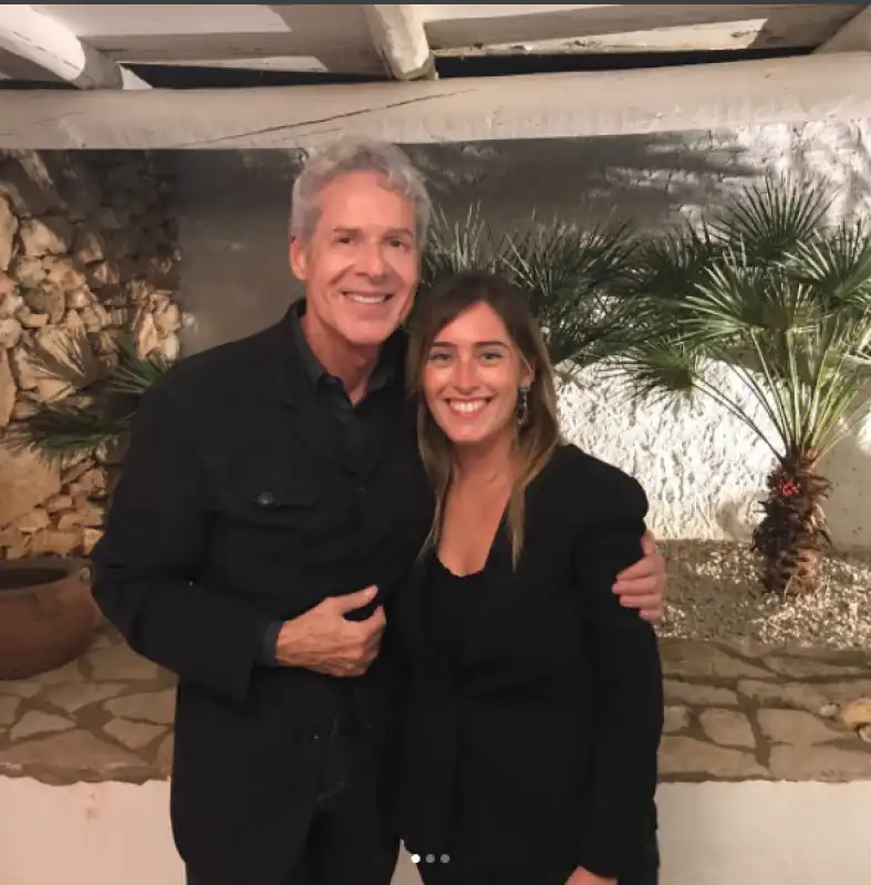 MARIA ELENA BOSCHI CON CLAUDIO BAGLIONI