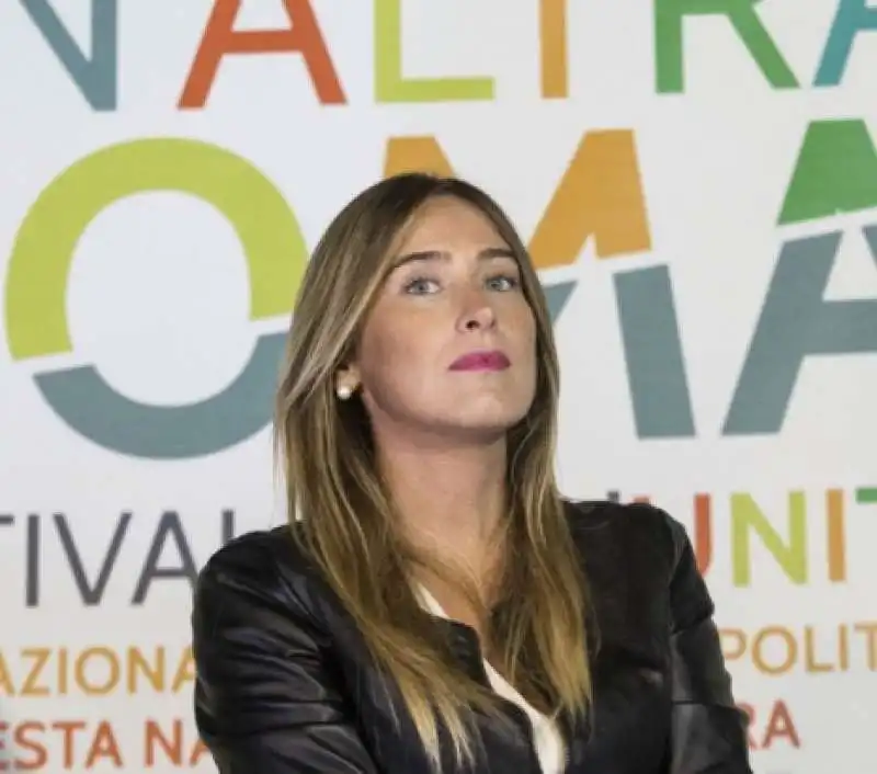 maria elena boschi festa dell unita roma