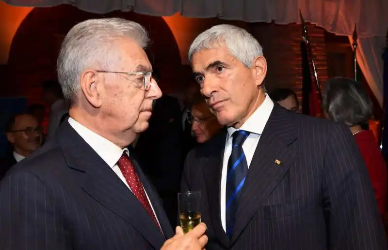 mario monti  pier ferdinando casini