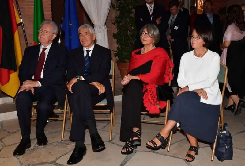 mario monti  pier ferdinando casini  anna finocchiaro  marina sereni