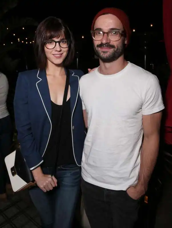 mary elizabeth winstead con l ex marito riley stearns