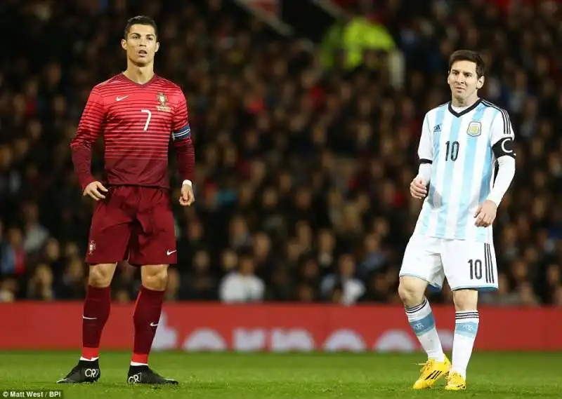 MESSI E RONALDO