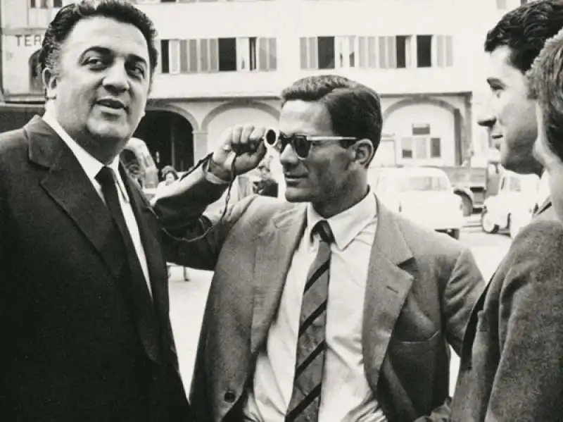 pier paolo pasolini  federico fellini