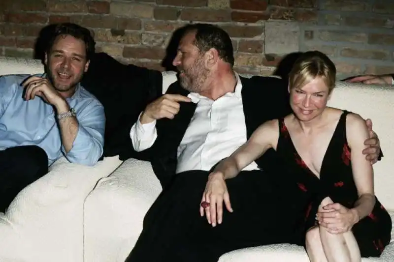 russell crowe harvey weinstein renee zellwegger