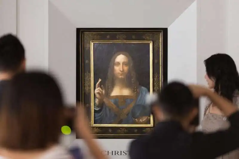 salvator mundi di da vinci copia