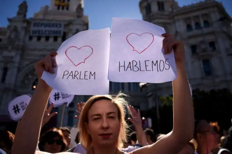 spagna manifestazione unità 7