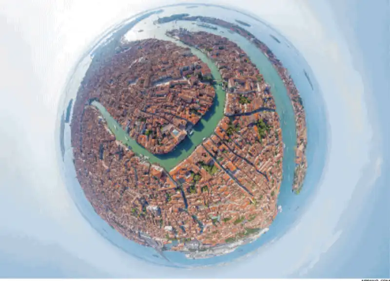 VENEZIA FOTO REALIZZATA CON UN SOFTWARE DELLA SOCIETA RUSSA AIRPANO 