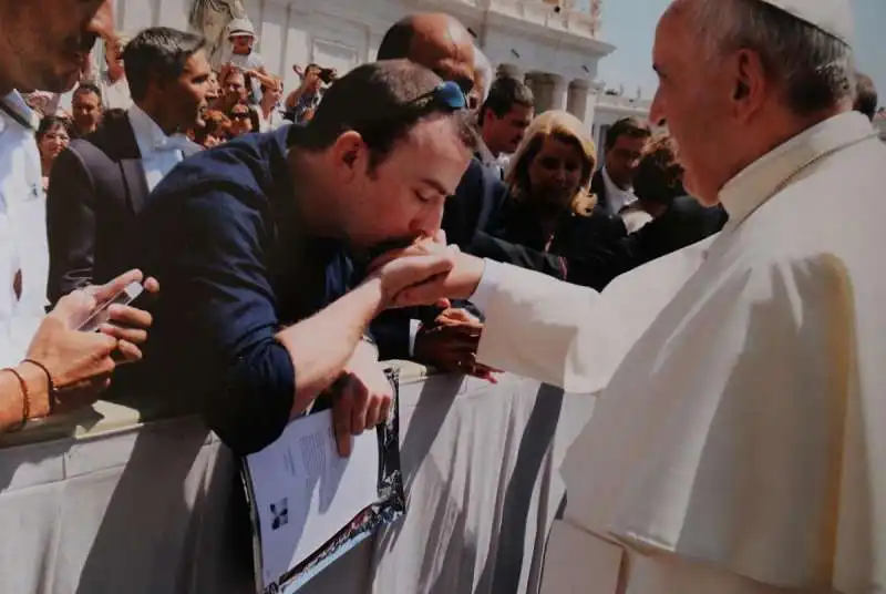 VINCENT DOYLE CON IL PAPA