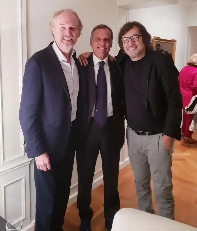 arturo artom, edoardo montefusco, claudio cecchetto