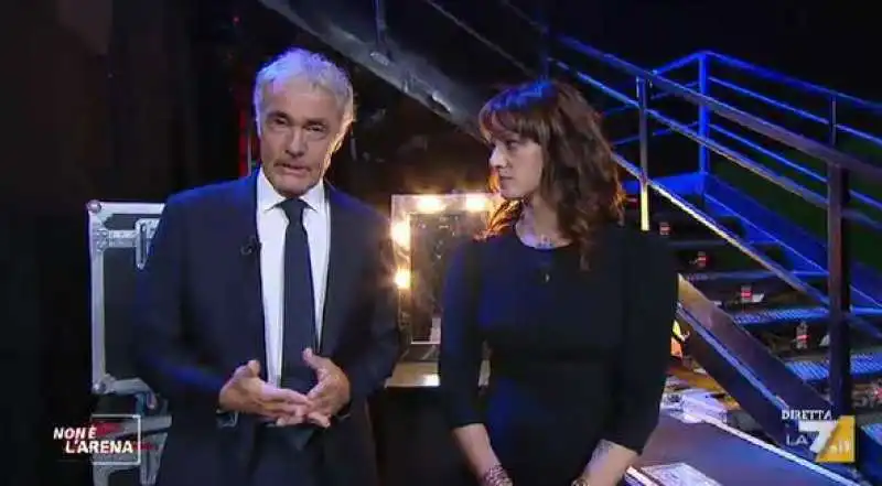 asia argento e massimo giletti  