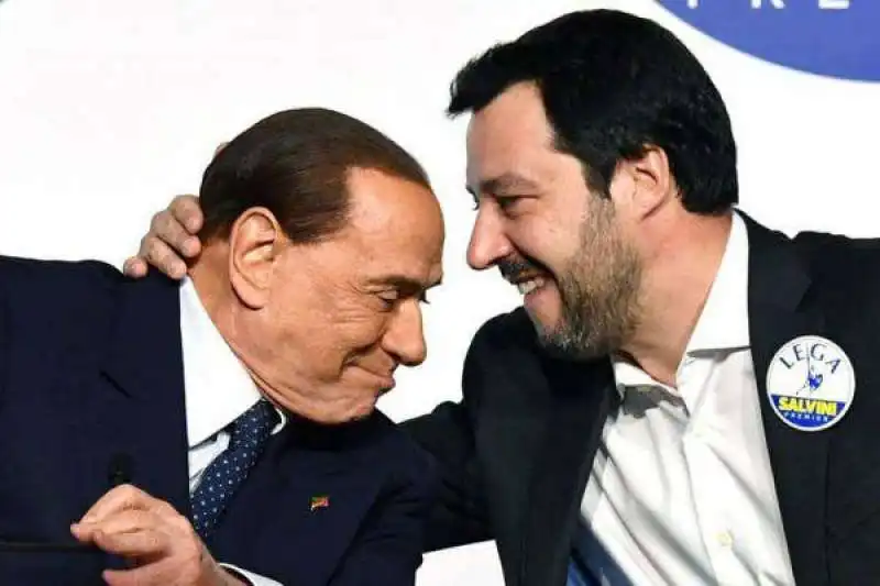 berlusconi salvini 