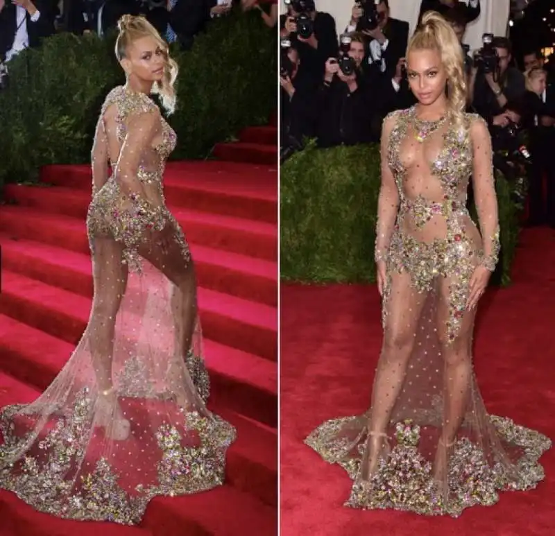 beyonce in givenchy al met gala 2015 1