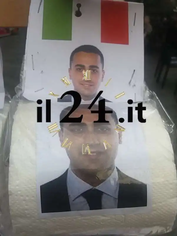 CARTA IGIENICA DI MAIO