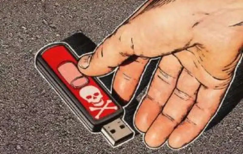 CHIAVETTA USB ESPLOSIVA