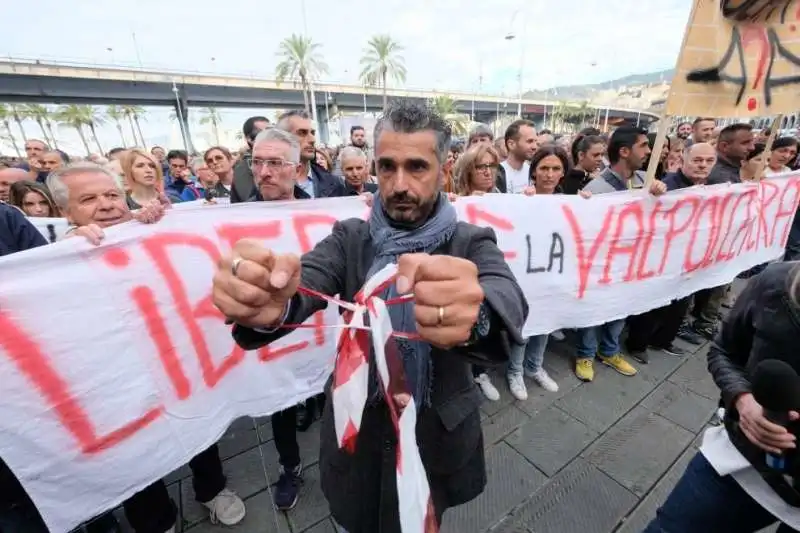 corteo degli sfollati della polcevera 11