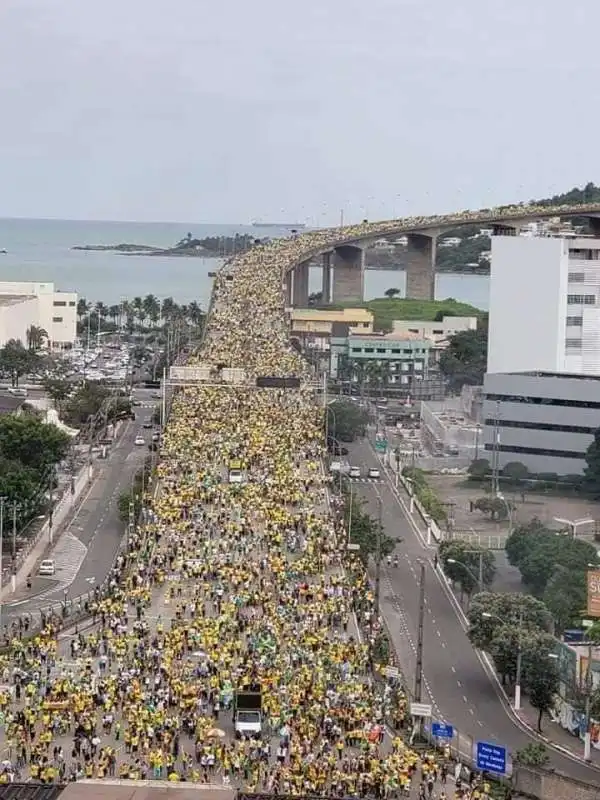 corteo pro bolsonaro recife