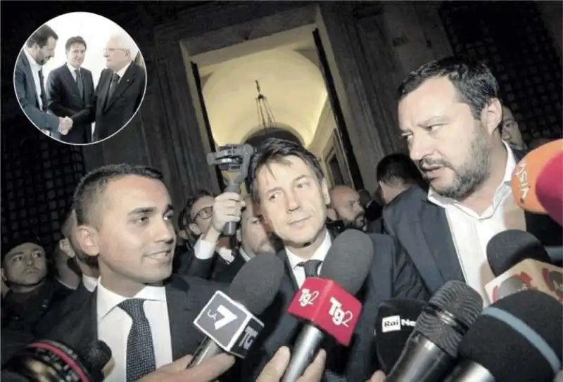 DI MAIO CONTE SALVINI