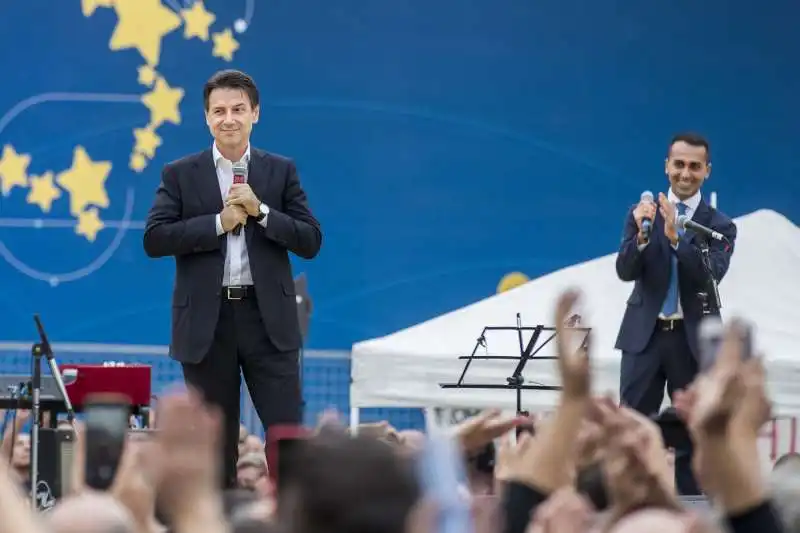 giuseppe conte a 'italia a 5 stelle' 1