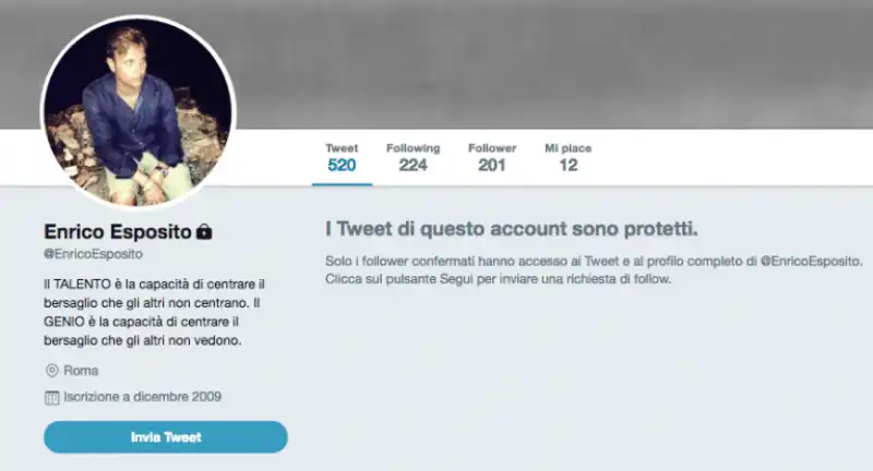 i tweet sessisti di enrico esposito 1