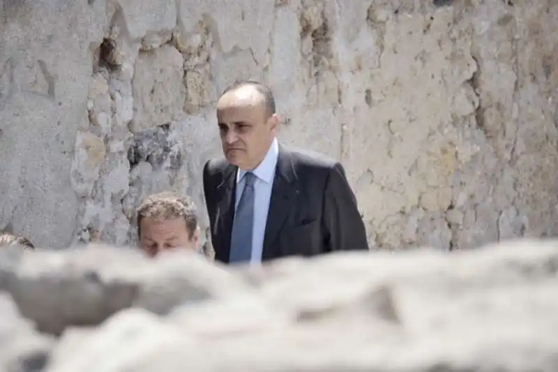 il ministro bonisoli a pompei 3