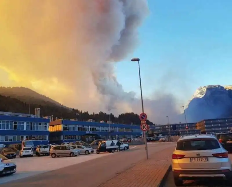 incendio in provincia di belluno  10