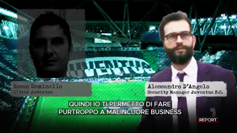 inchiesta di report su juventus e infiltrazione della ndrangheta nelle curve   alessandro dangelo e rocco dominello