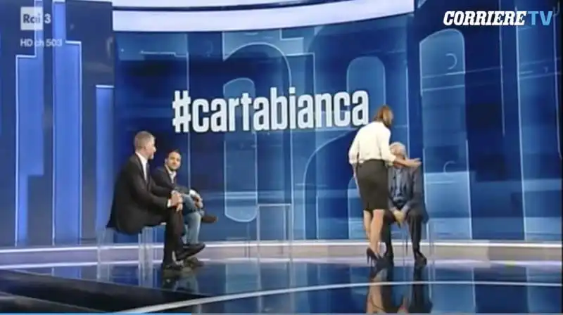 lo scazzo sgarbi giordano a cartabianca 10