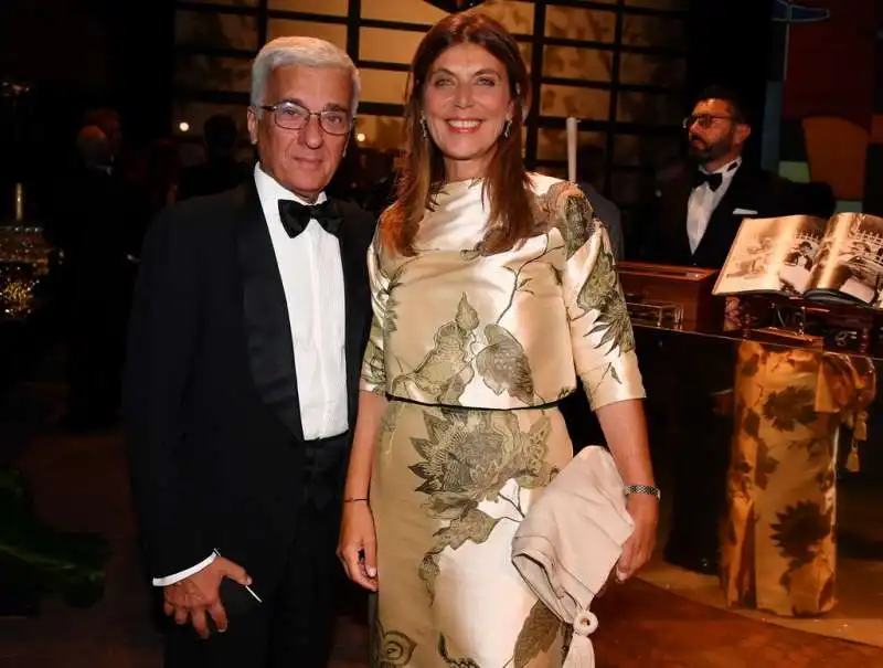 luigi chiariello con la moglie raffaella