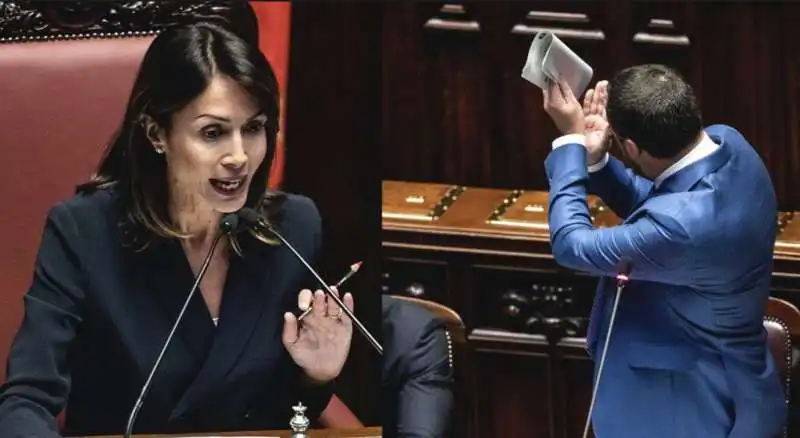 MARA CARFAGNA CONTRO MATTEO SALVINI 2