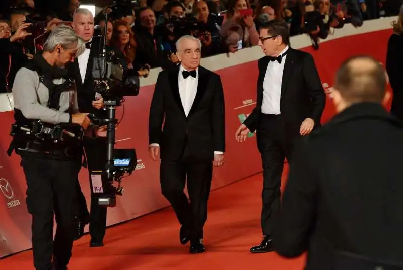 martin scorsese arriva alla festa del cinema accompagnato da antonio monda (2)