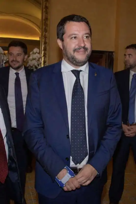 matteo salvini all ambasciata americana