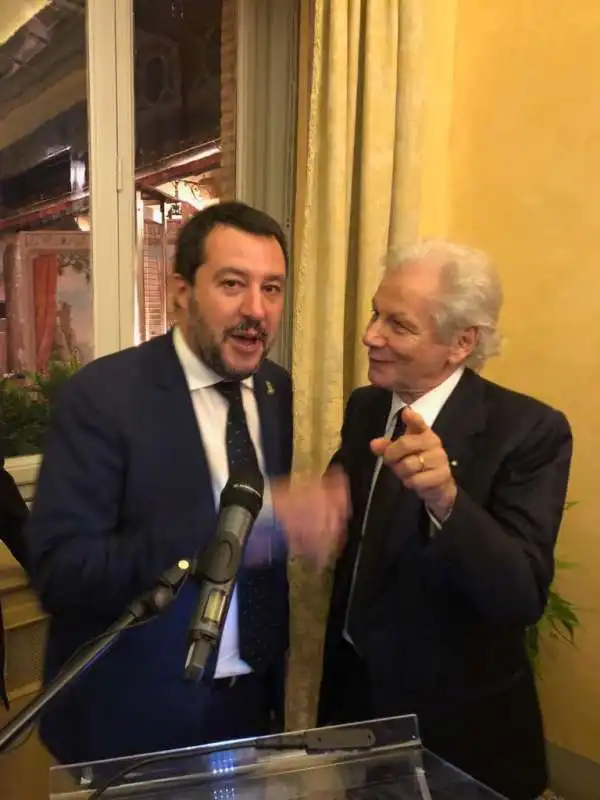 matteo salvini e valter mainetti