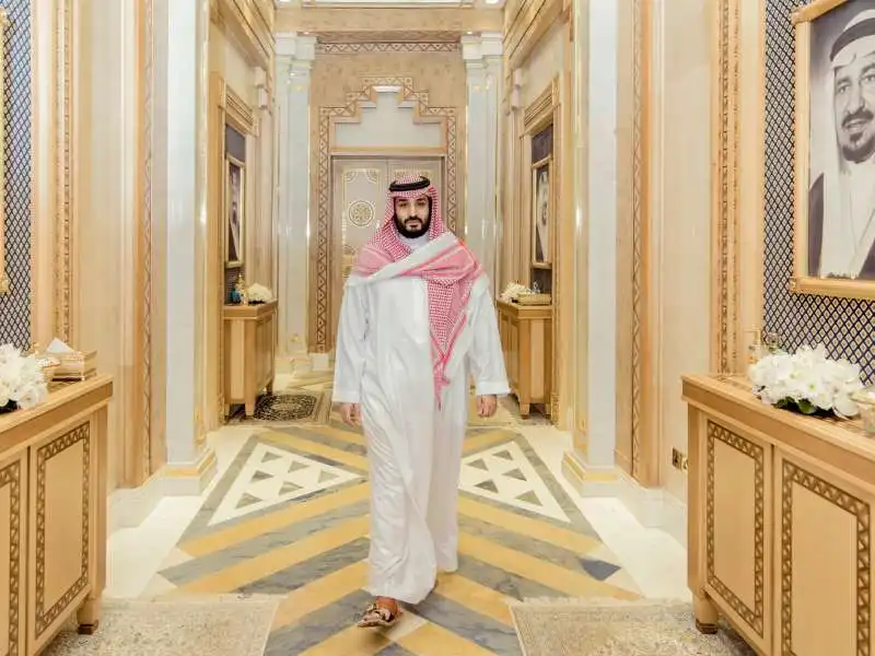 mohammed bin salman foto  luca locatelli per il time