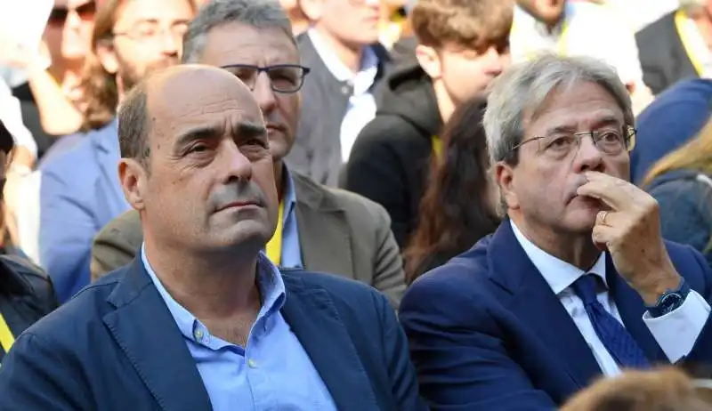 nicola zingaretti paolo gentiloni