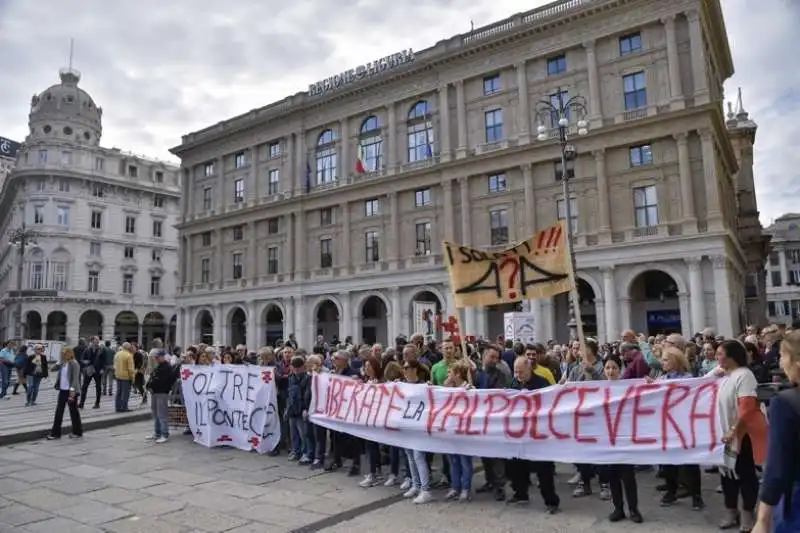 proteste genova valpolcevera 2