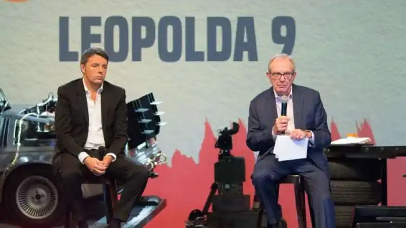 RENZI E PADOAN ALLA LEOPOLDA  