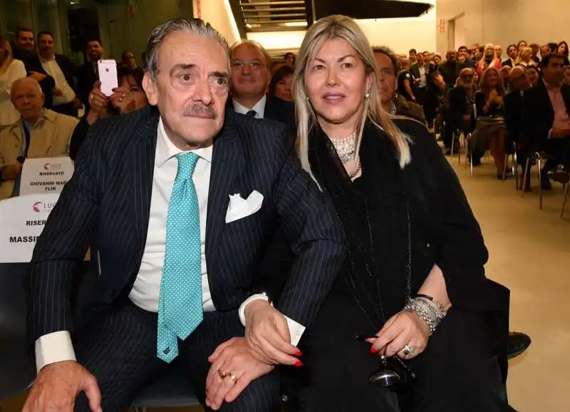 rino barillari con la moglie antonella