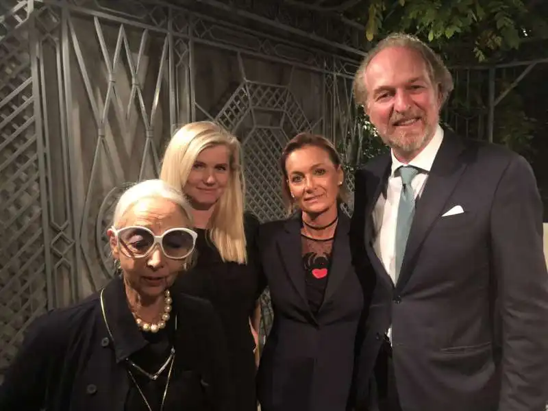 rossana orlandi, beatrice trussardi, ilaria d'urso, arturo artom