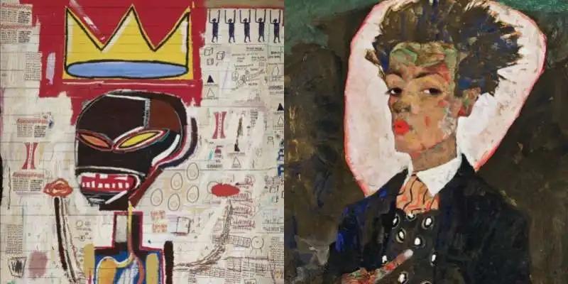 schiele basquiat in mostra alla fondazione vuitton di parigi 1