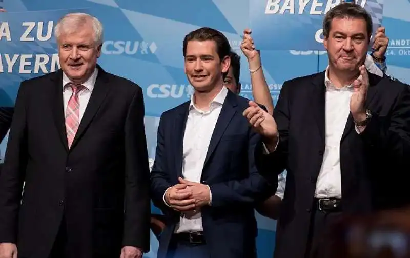 SEEHOFER KURZ SODER CHIUDONO LA CAMPAGNA CSU