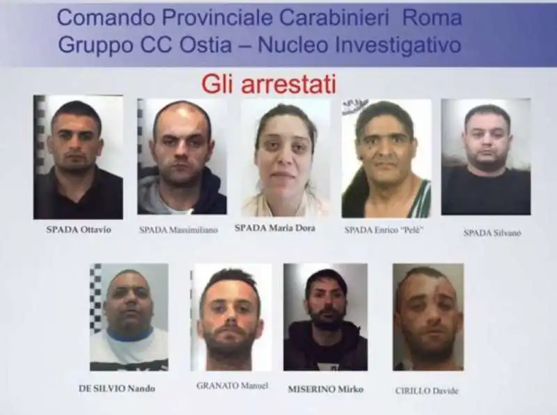 SPADA ARRESTI