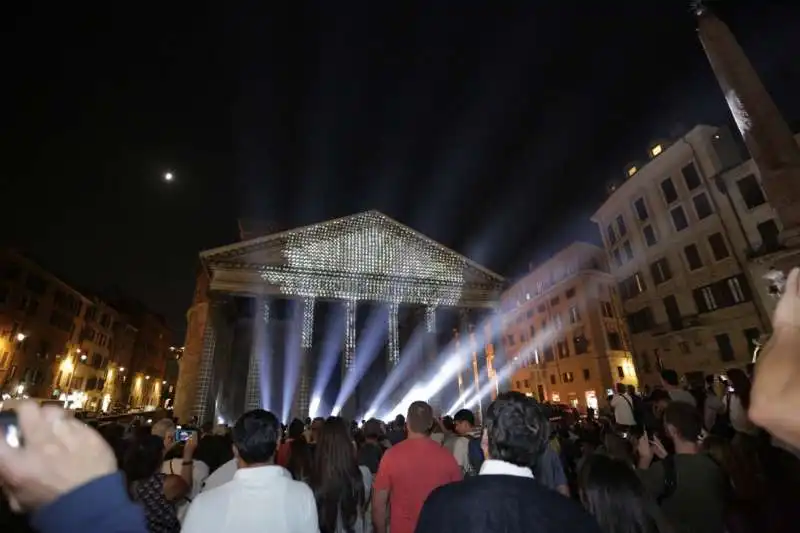 videomapping  pantheon 2