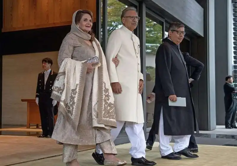 arif alvi e la moglie